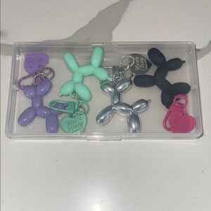 Balloon Dog Keychains